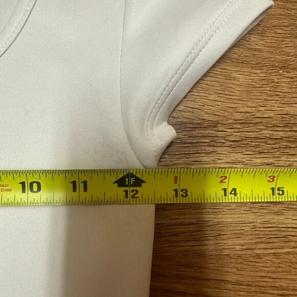 Charlotte Russe - Women's Black and White Striped Fit & Flare Dress - Size S - Picture 7 of 9